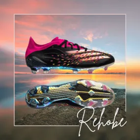Adidas PREDCOPX FG 'Demonskin Core Black Pink' Men's Soccer Cleats