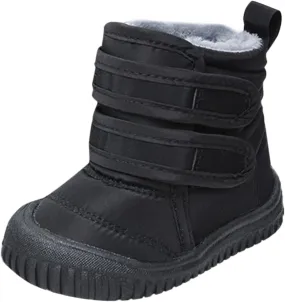 Ankle Snow Boots for Toddler Boys Girls Warm  Lined Winter Waterroof Non Slip Outdoor Cold Girls Wolf Boots