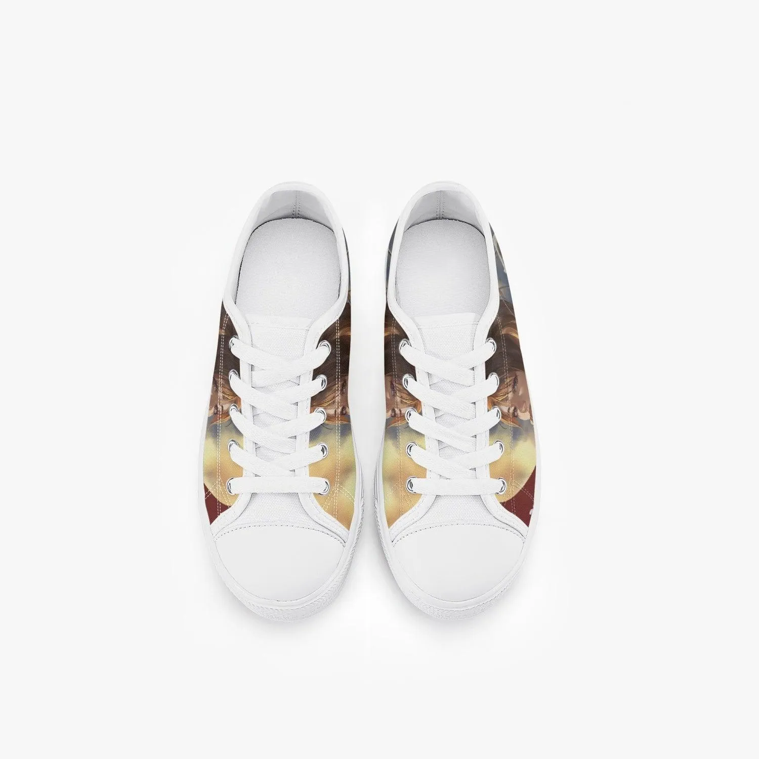 Attack On Titan Hange Zoe Kids A-Star Low Anime Shoes
