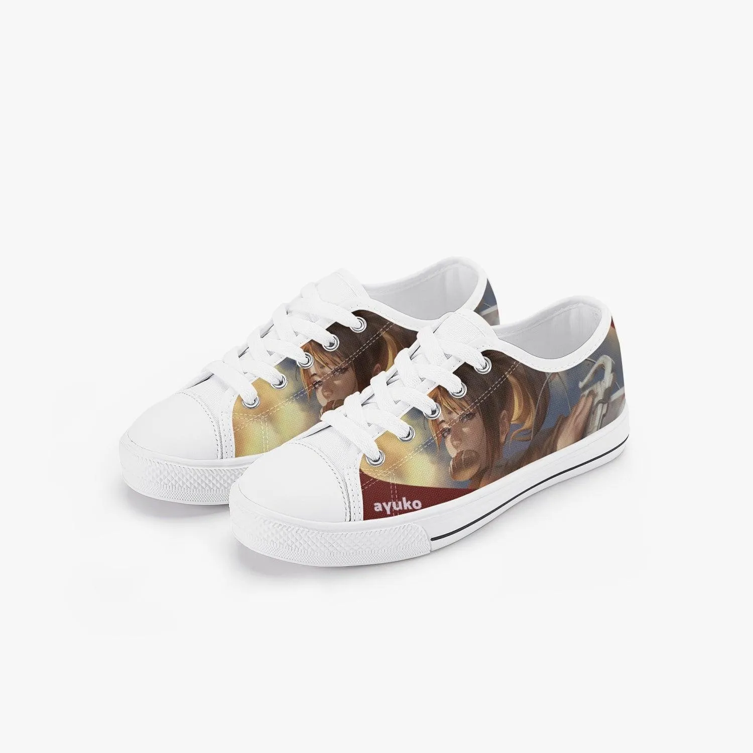 Attack On Titan Hange Zoe Kids A-Star Low Anime Shoes