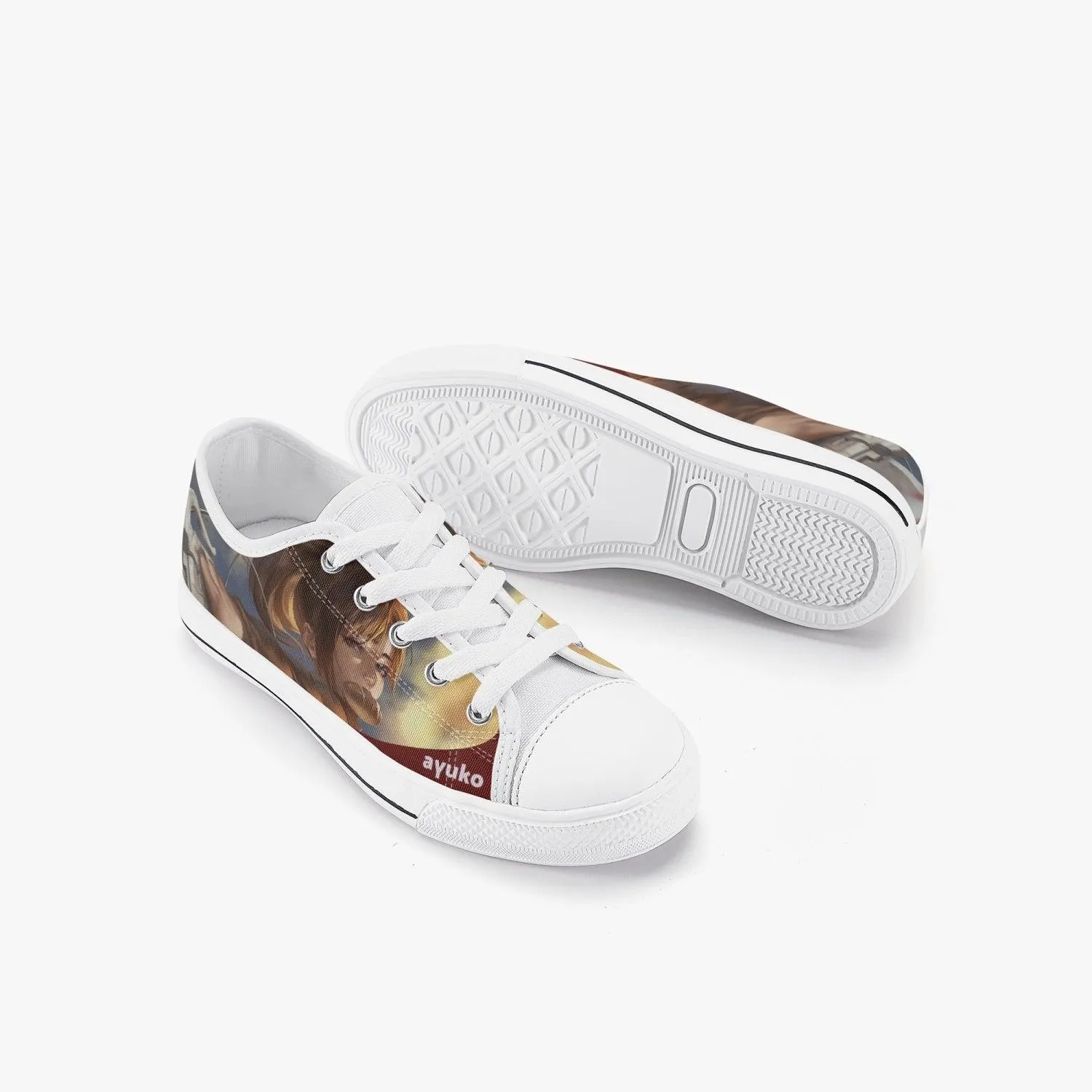 Attack On Titan Hange Zoe Kids A-Star Low Anime Shoes