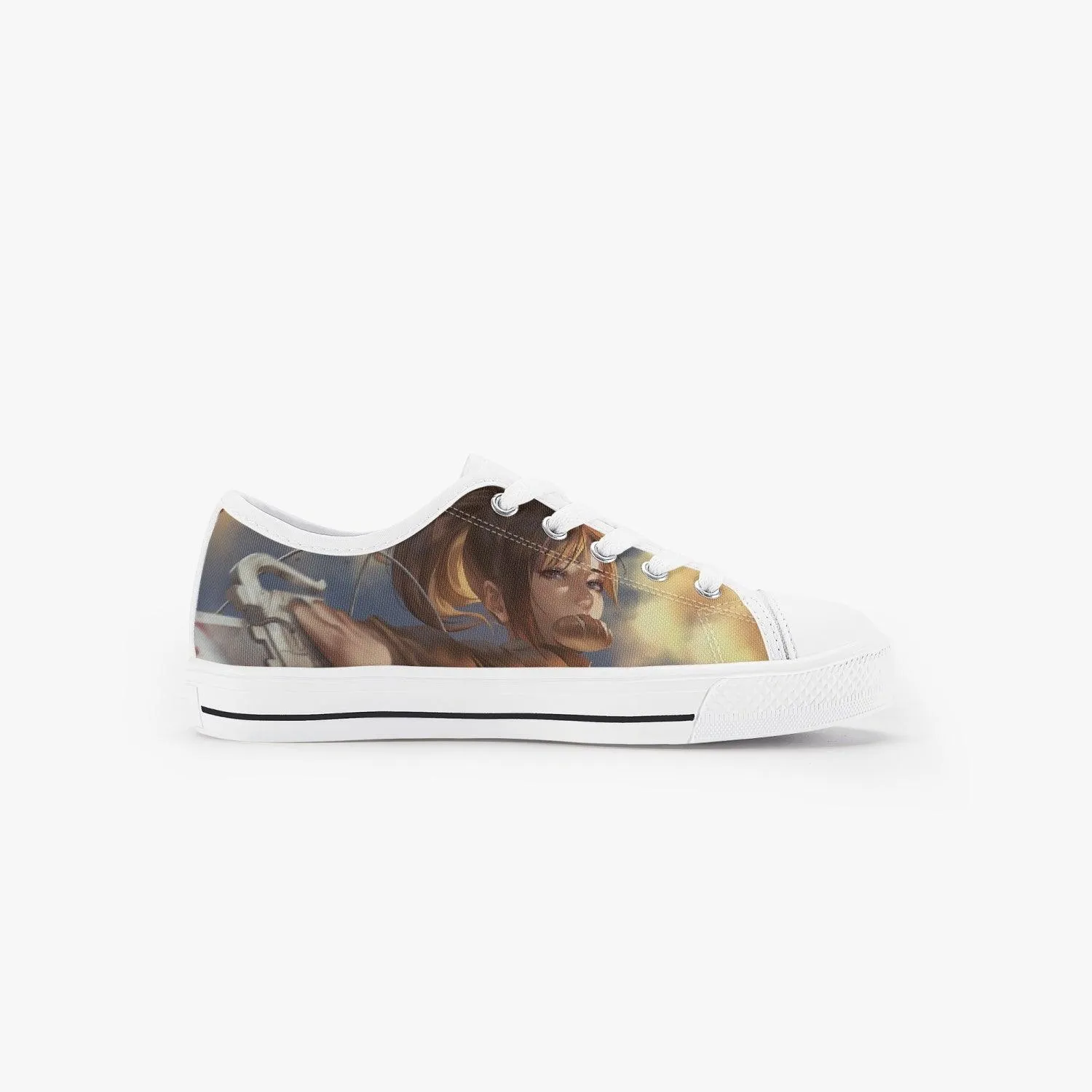 Attack On Titan Hange Zoe Kids A-Star Low Anime Shoes