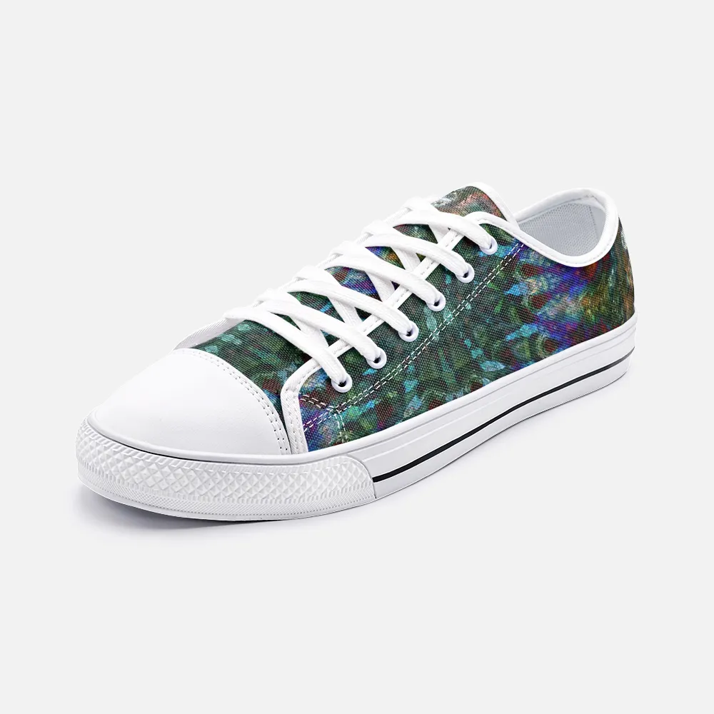 Azule Psychedelic Canvas Low-Tops