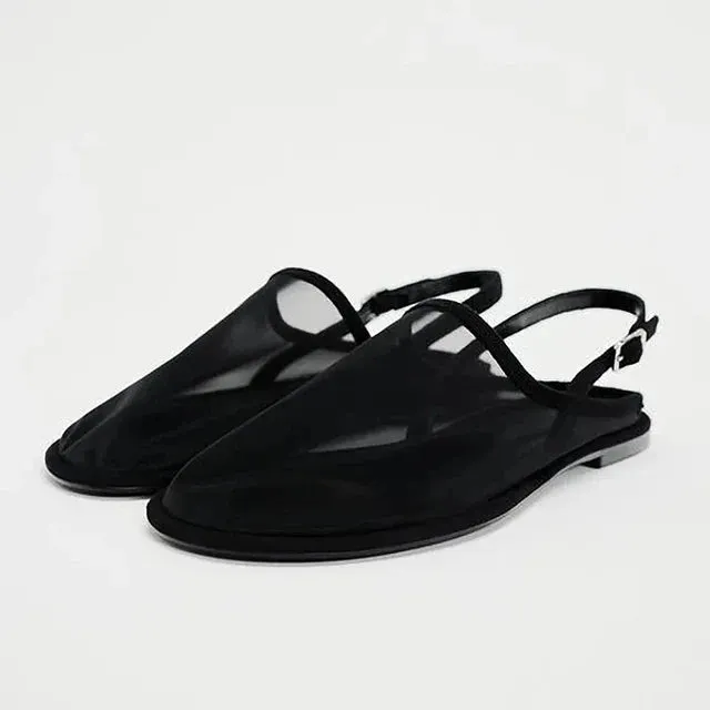 binfenxie  -  2024 Woman’s White Leather Flat Sandal Summer Casual Plus Size Flip Flops Female Beach Casual Slippers Chic Straps Flat Sandals