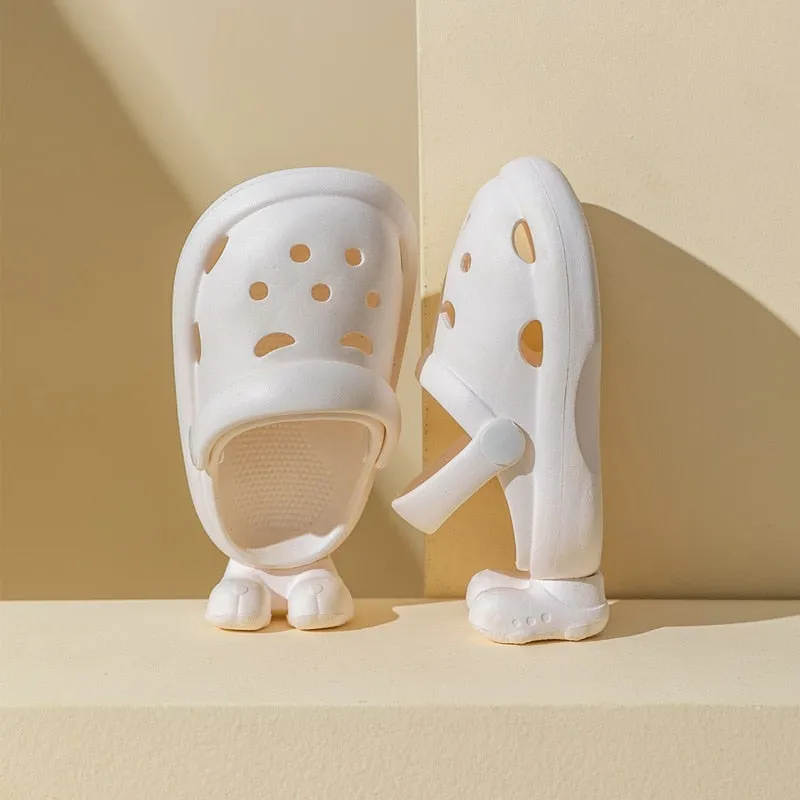 Cave Hole Baby or Kids Beach Sandals, Summer Clogs
