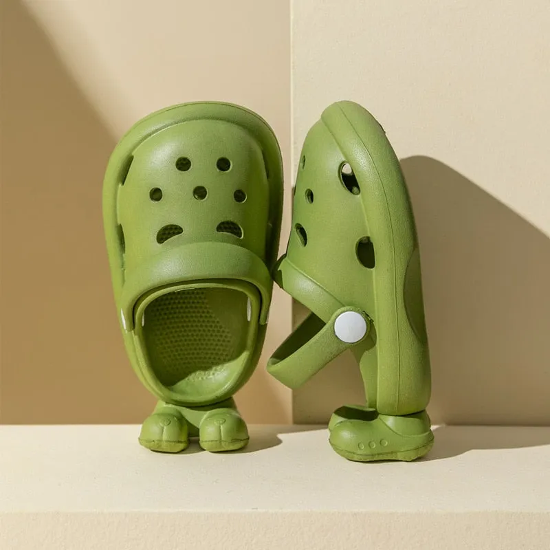 Cave Hole Baby or Kids Beach Sandals, Summer Clogs
