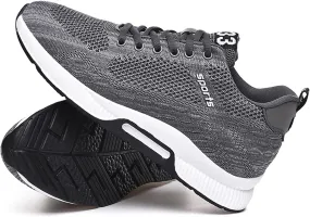 CERYTHRINA Men Elevator Sneakers Invisible Height Increasing Elevator Shoes Sports Shoes 2.36 Inches Breathable Lace up Sneakers