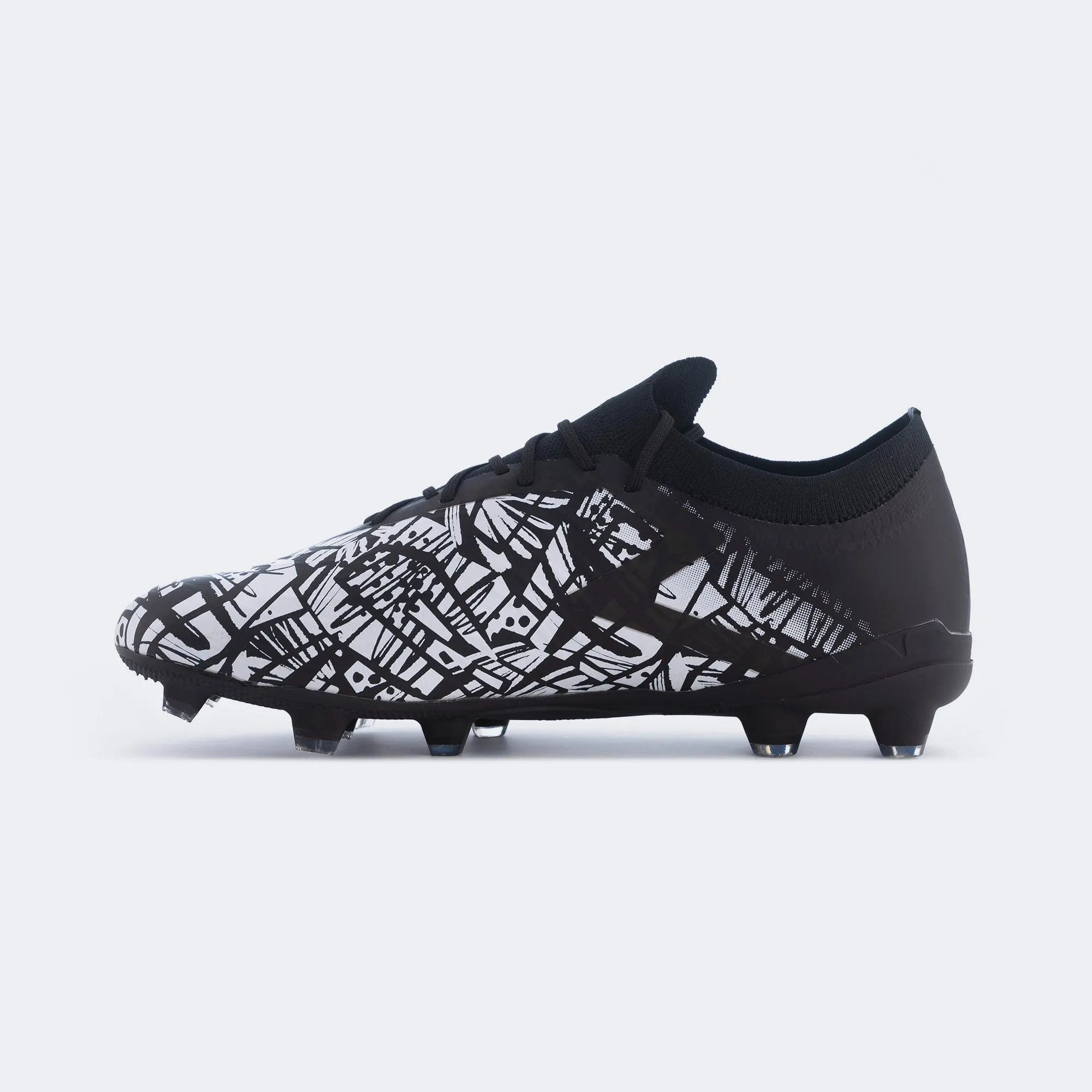 Charly Neovolution PFX Soccer Cleats - Black/White