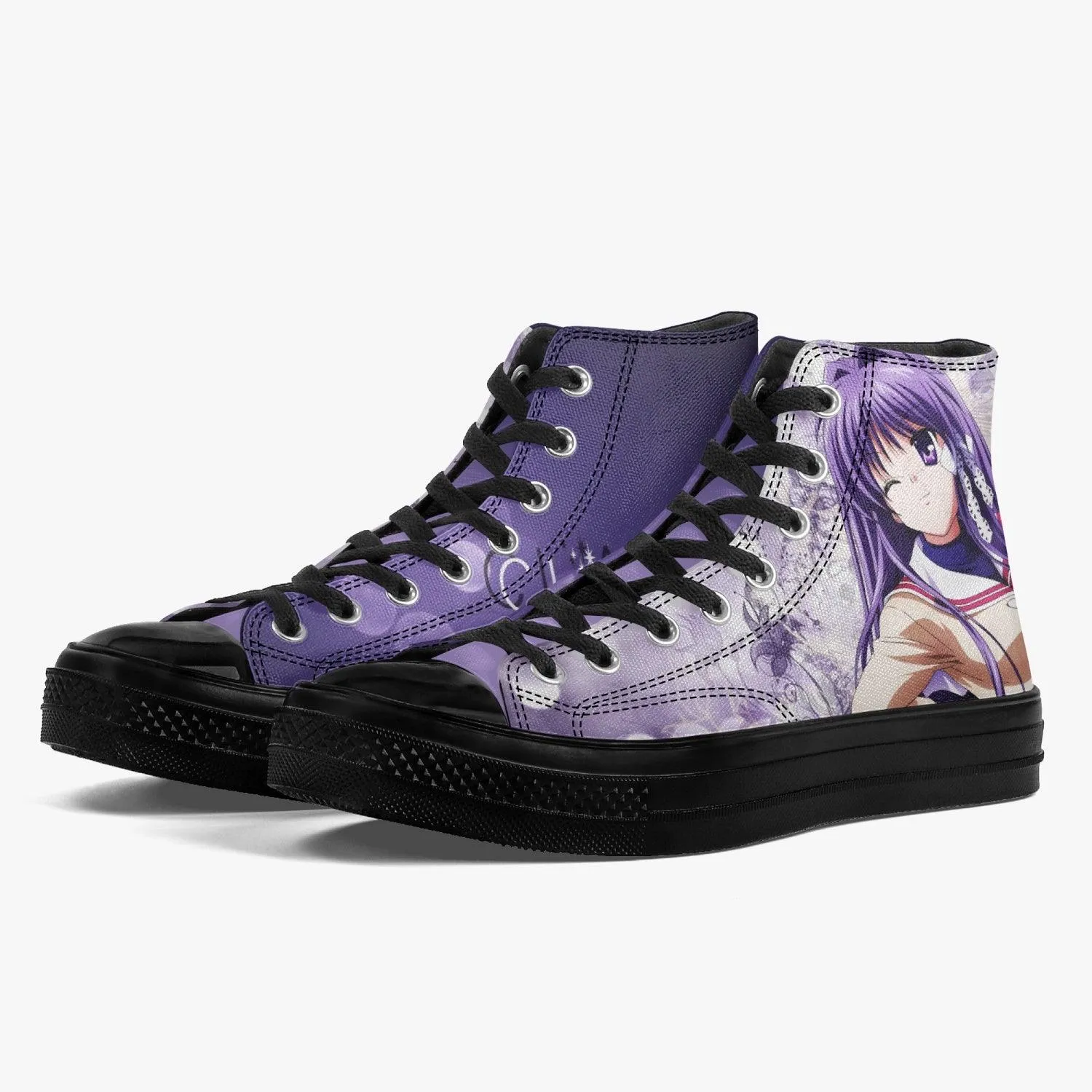 Clannad Kyou Fujibayashi A-Star High Anime Shoes