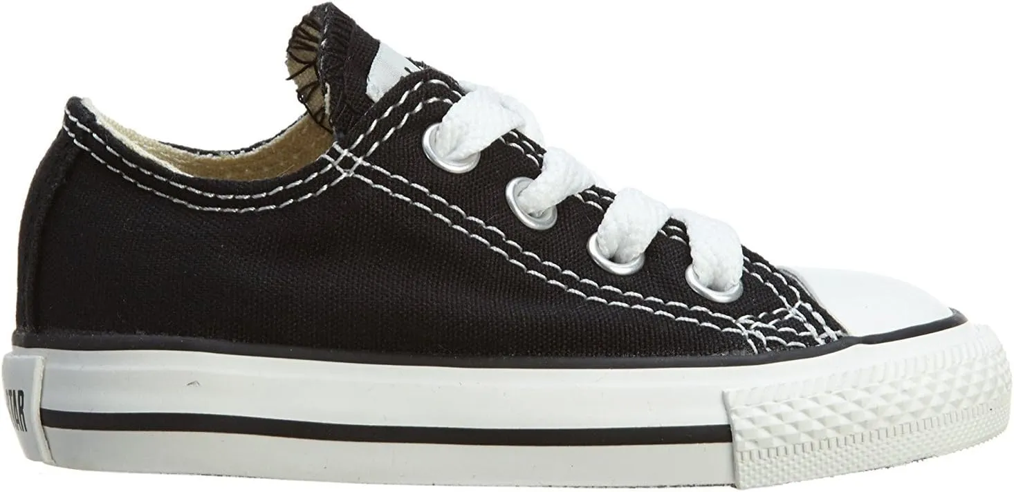 Converse Chuck Taylor All Star OX Toddler's Shoes Black 7j235