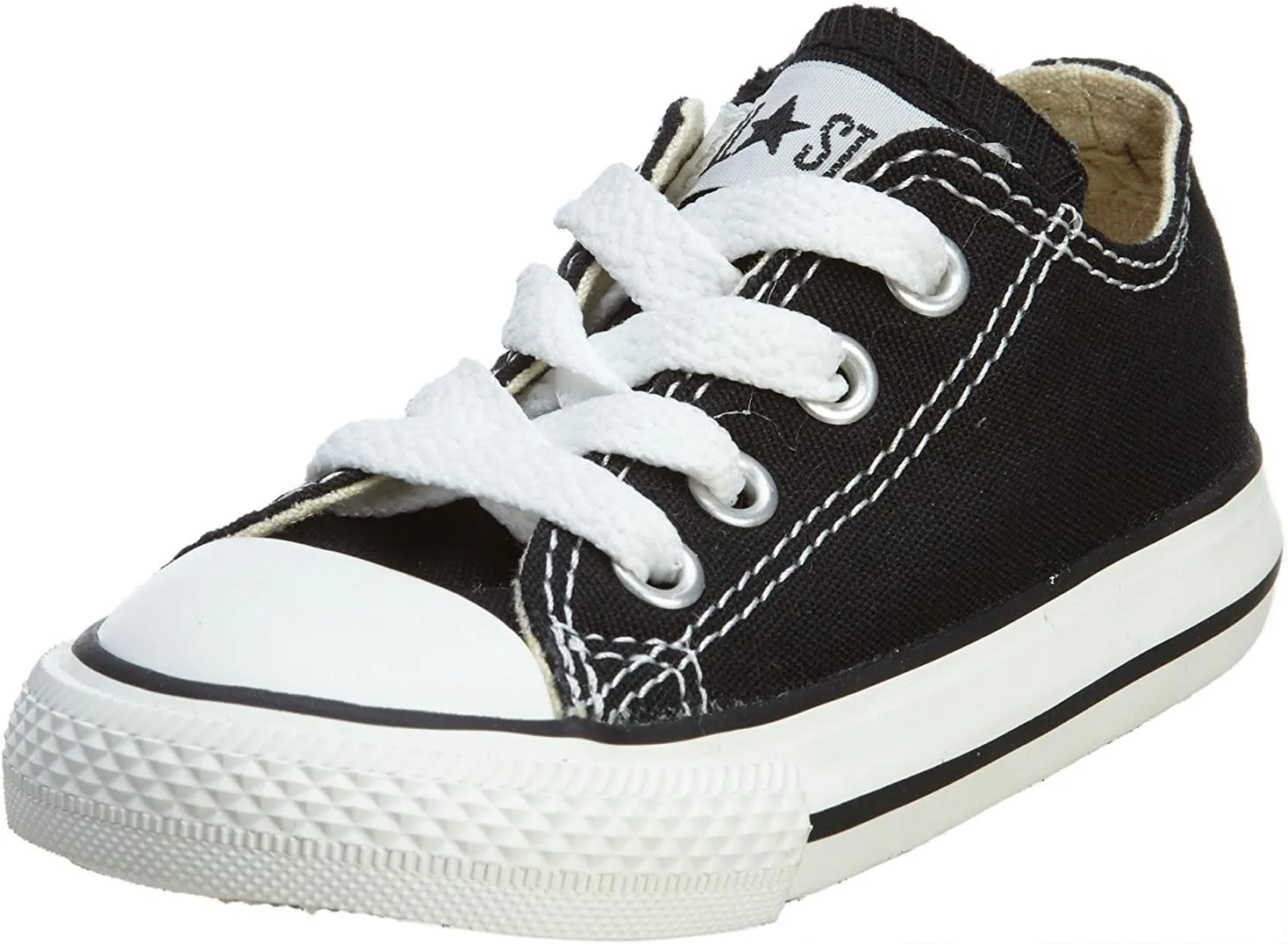 Converse Chuck Taylor All Star OX Toddler's Shoes Black 7j235