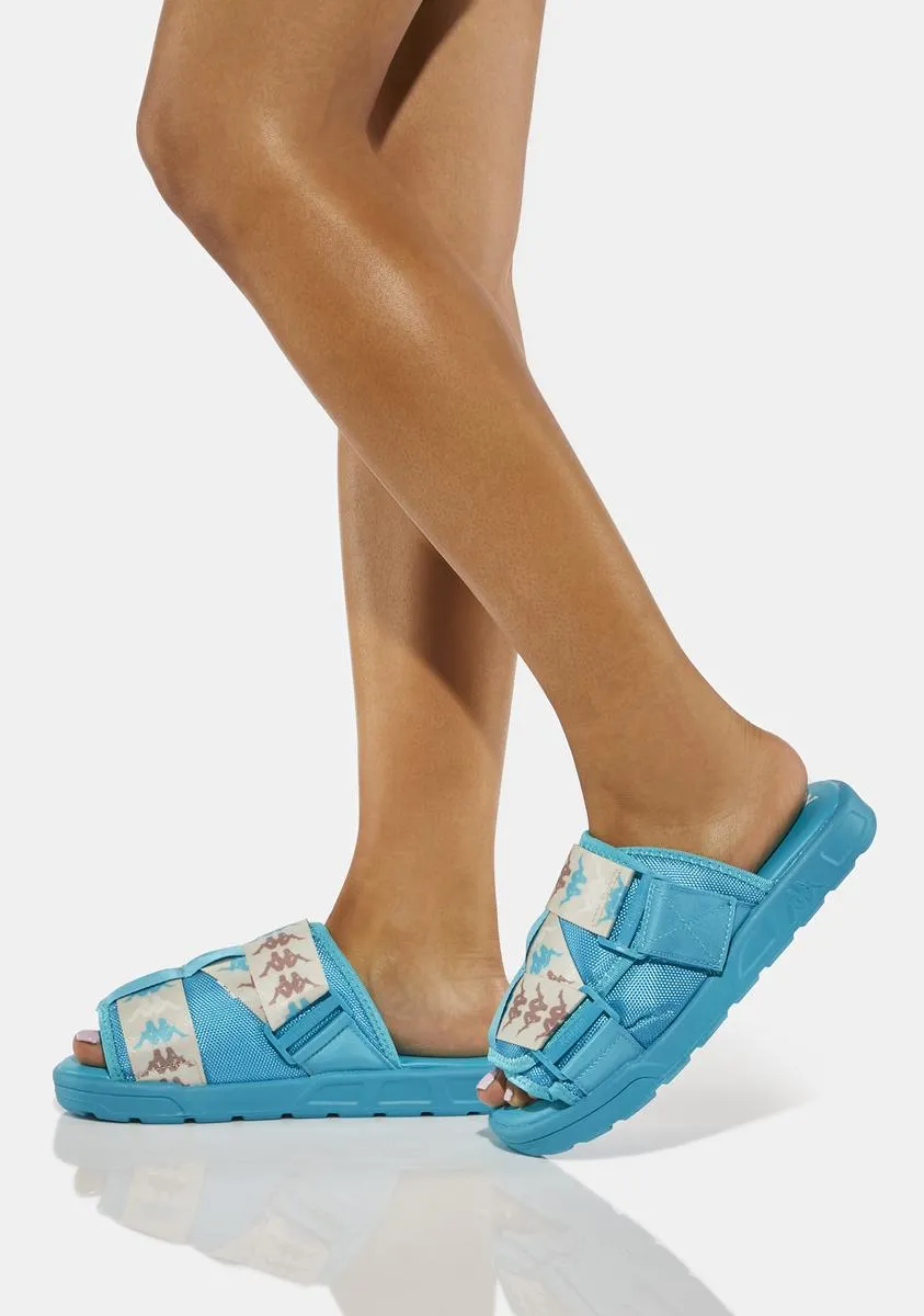 Dark Aqua 222 Banda Mitel 8 Sandals
