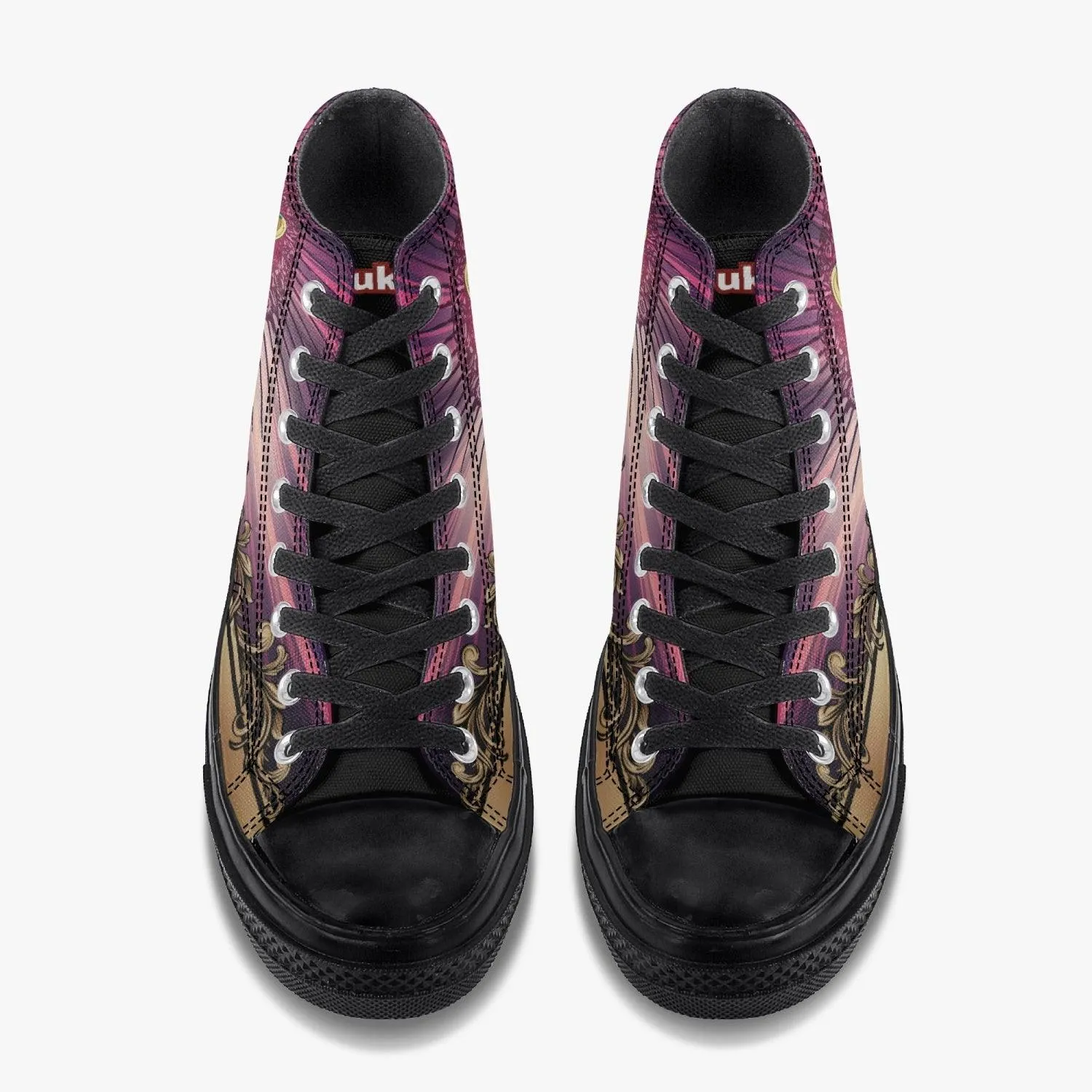 Death Note Misa Pink A-Star High Anime Shoes