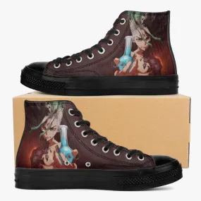Dr Stone Senku Ishigami A-Star High Anime Shoes