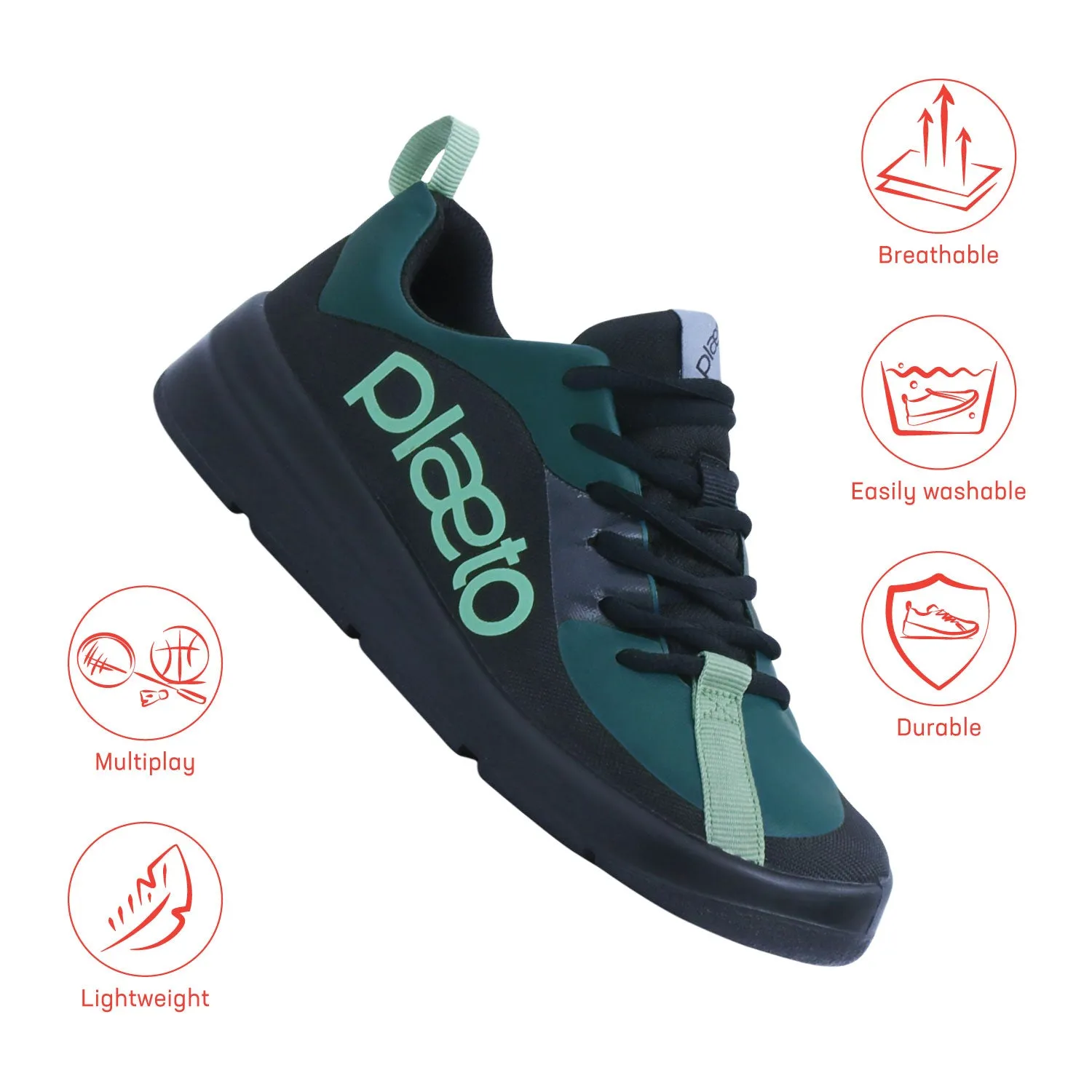 Drift Women's Sports Shoes - Black / Green