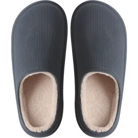 FREE SHIP Unisex Platform Waterproof Cotton Slippers