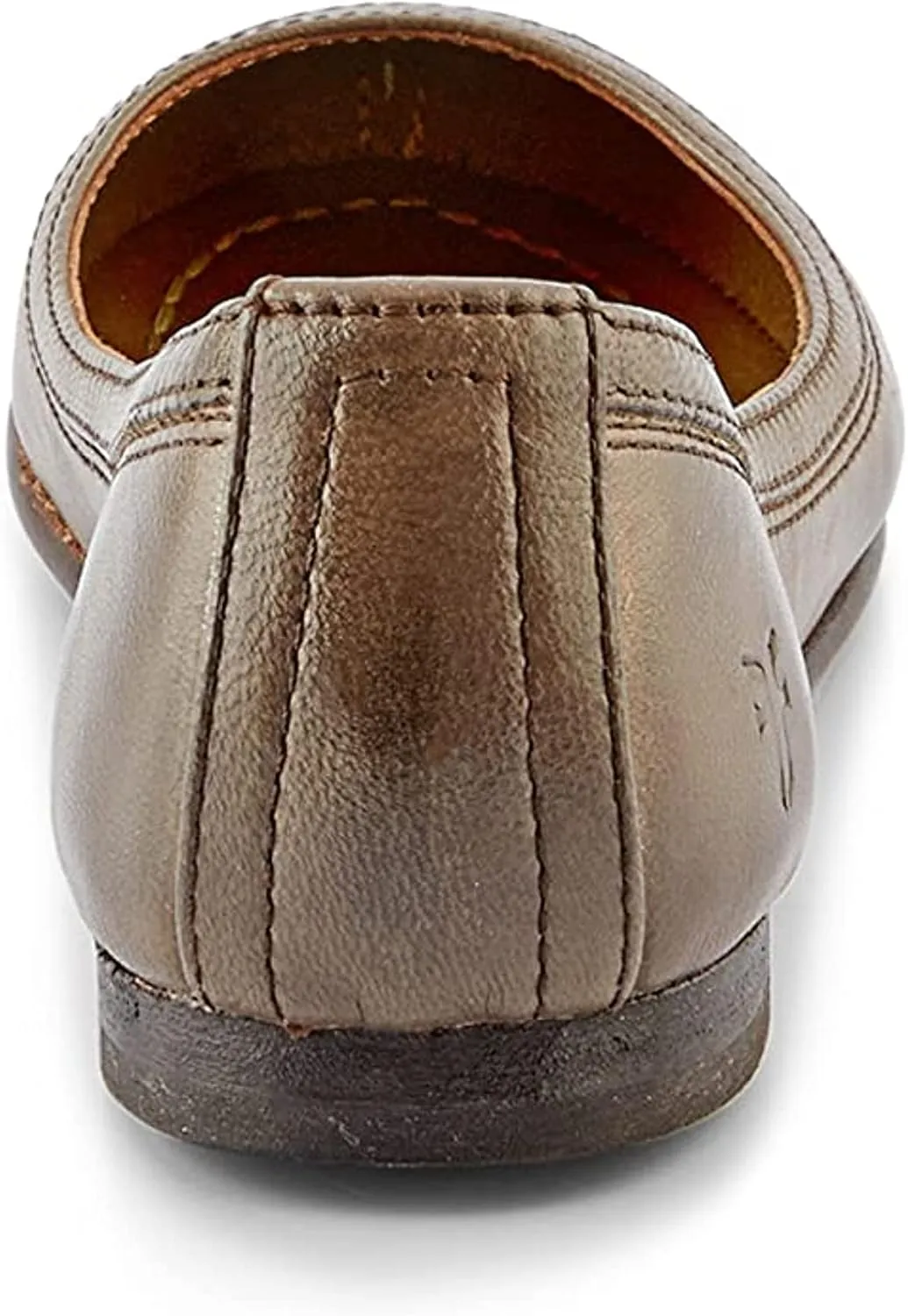 Frye Carson Ballet Flats for Women Featuring Premium Tumbled Leather with Leather Lining and Leather Outsole  3/8" Heel