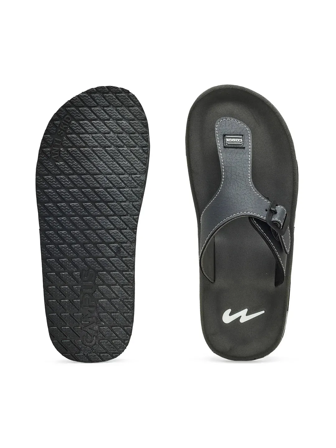 GC-1084 Grey Men's Flip Flops