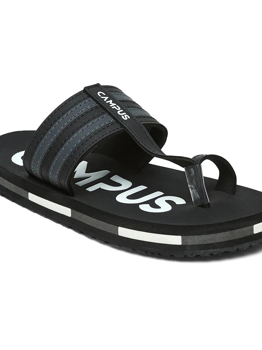 GC-1087 Black Men's Flip Flops