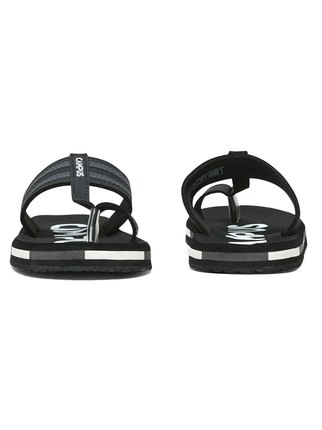 GC-1087 Black Men's Flip Flops