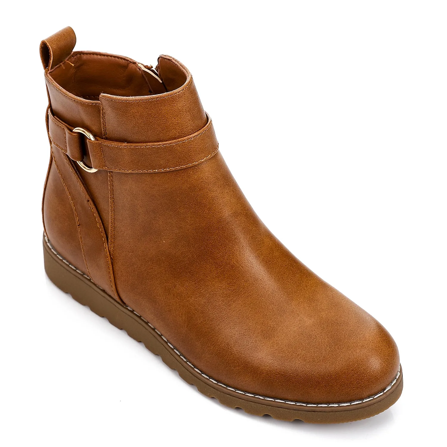 GER-DVTF-008 Leather Ankle Boot