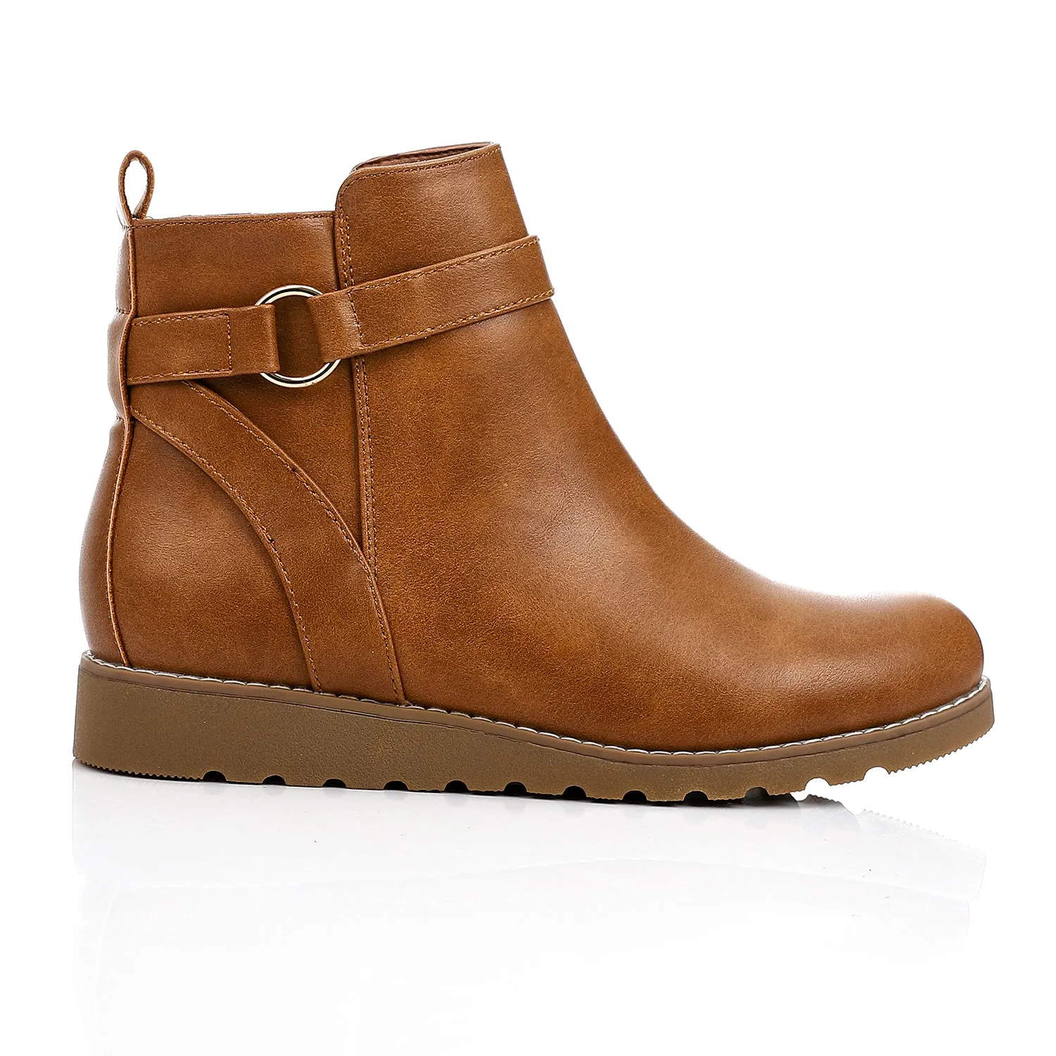 GER-DVTF-008 Leather Ankle Boot