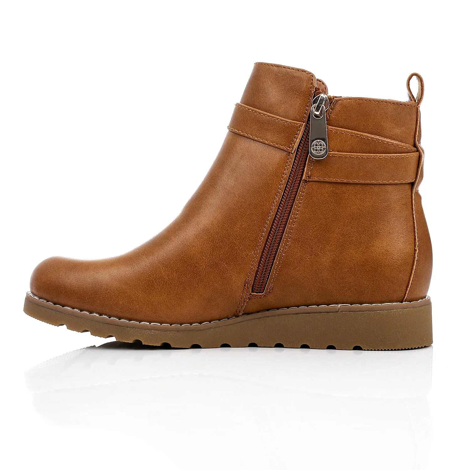 GER-DVTF-008 Leather Ankle Boot