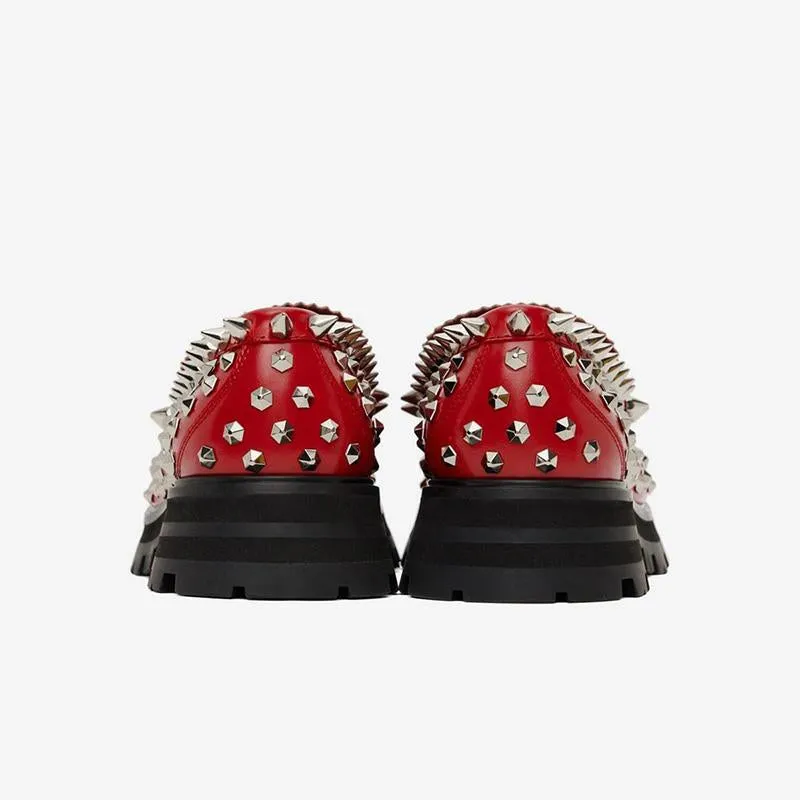 Handmade Studs Loafer
