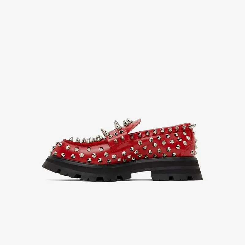 Handmade Studs Loafer