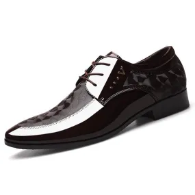 Howell Italian Patent Leather Oxford Shoes