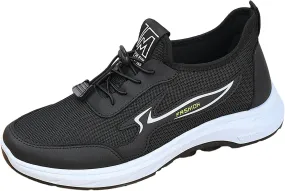 Jogging Walking Sneakers for Men Breathable Casual Comfortable Walking Sneaker Men's Arch Support Insole Shoes