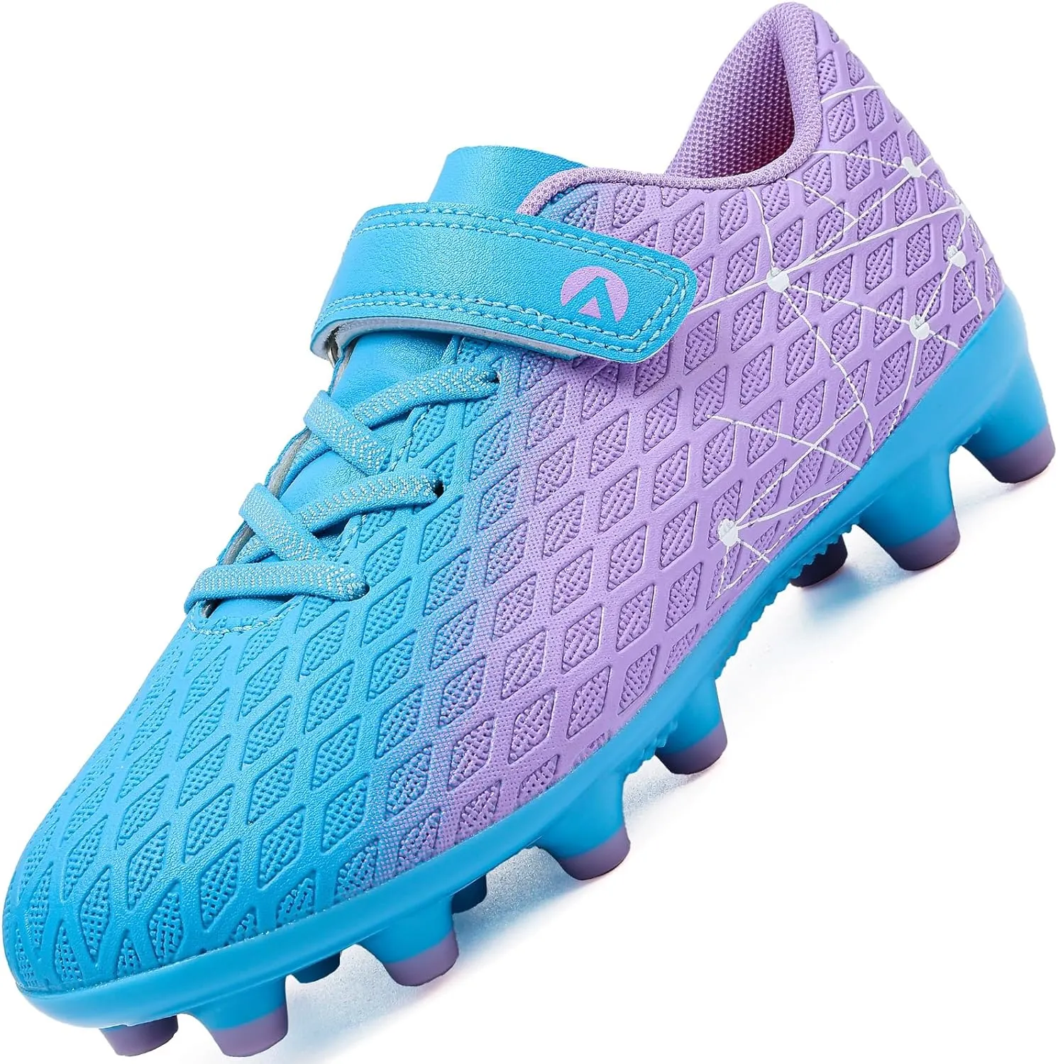 Kids Soccer Cleats Boys Girls Firm Ground Soccer FG/AG Soccer Athletic Outdoor Football Shoes Youth Turf Soccer Cleat Soccer Shoes for Little/Big Kid