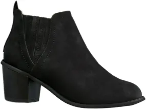 Lausiuoe Ankle Boots For Women Dressy Chunky Heel Fashion Short Boots Side Zipper Booties Wide Width Western Shoes