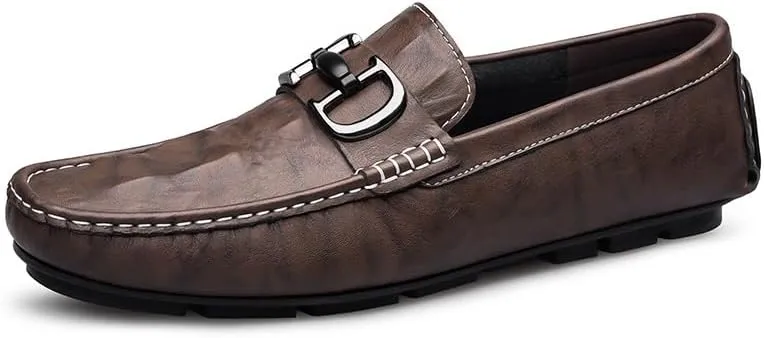 Men's Casual Business Oxford Derby Leather Shoes Walking Office Loafers Work Flats Shoes for Men