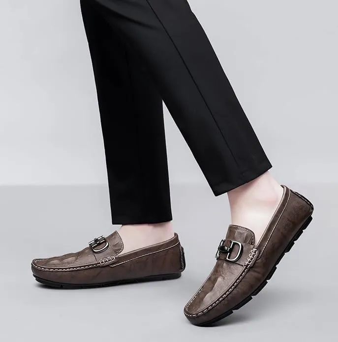Men's Casual Business Oxford Derby Leather Shoes Walking Office Loafers Work Flats Shoes for Men
