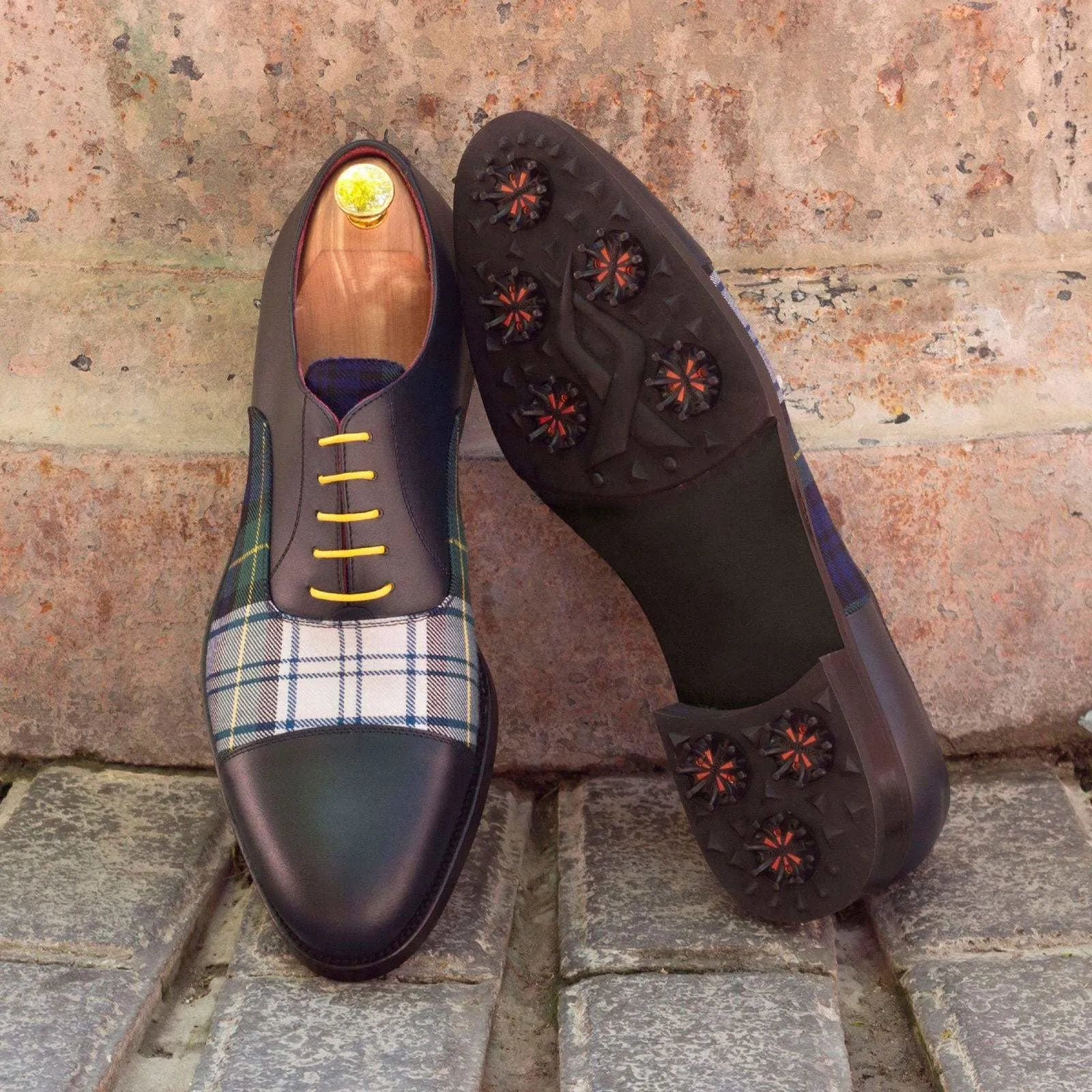 Oxford-Box Calf, Sartorial, Blue-Wholesale