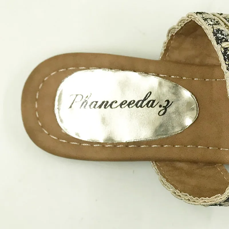 PHANCEEDA Z Beach Flip Flops