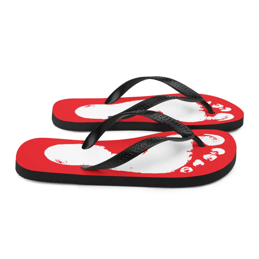 Red Flip-Flops