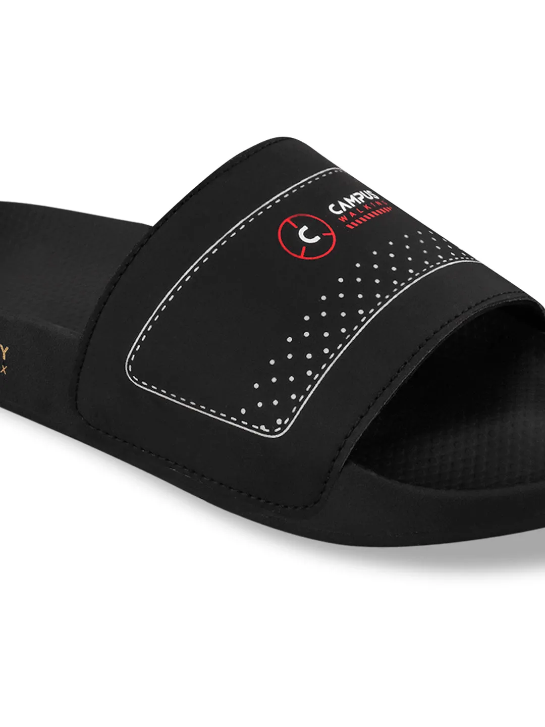 SL-436 Black Men's Slides
