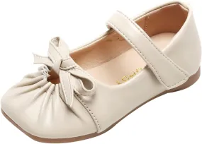 Toddler Sandals Leather Girls Shoes Flats Shoes Toddler Kids Baby Party School 1-6Y Dress Adjustable Slides