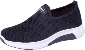 White Slip On Sneakers for Women Size 9 Orthopedic Shoes for Women Dressy Wide Black Shoes Women Casual 5.5 Plantar Fasciitis Shoes Women Flats Zapatos De Mujer Antideslizante para Cocina