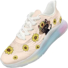 Women's Air Cushion Running Shoes Non Slip Breathable Mesh Sports Sneakers Comfort Arch Support Walking Shoes US 6-11