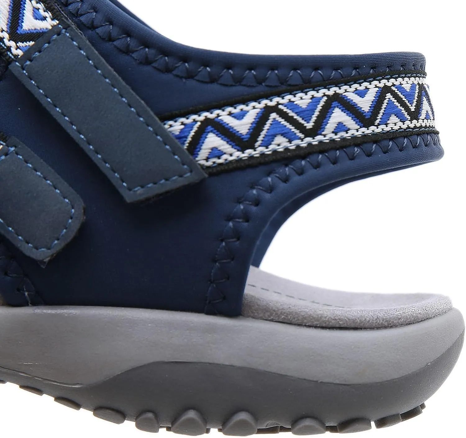 Women's Sport Athletic Sandals Outdoor Hiking Sandals Athletic Open Toe Sandal with Arch Support Summer Flat Hook and Loop Strap Walking Shoes Golf Sandal