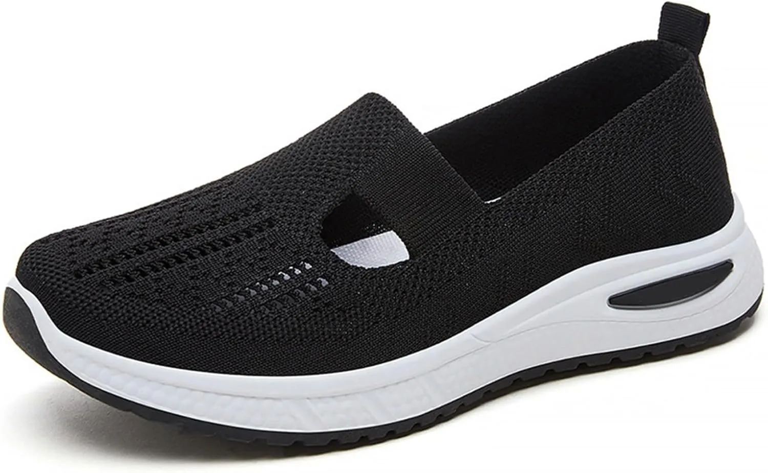 Women's Woven Orthopedic Breathable Soft Shoes Mens Running Shoes Mesh Shoes Dressy Casual Women's Fashion Sneakers White Tennis Shoe Casual Loafers