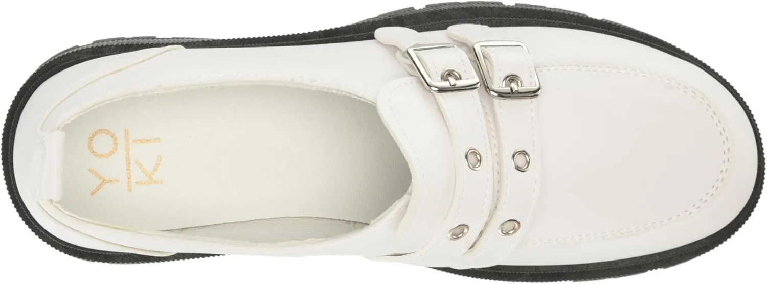 YOKI Women's Lugsole Loafers
